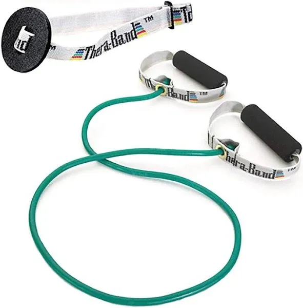 TheraBand Professional Latex Resistance Tubing with Handles