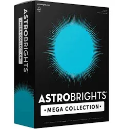 Astrobrights Mega Collection Colored Cardstock