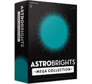 Astrobrights Mega Collection, Colored Paper, Bright Teal, 625 Sheets, 24 lb/89 g