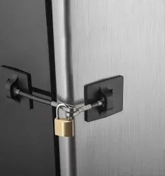 Computer Security Products Refrigerator Door Lock with Padlock