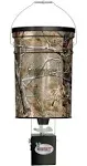 American Hunter 50 LB Hanging Feeder | Hunting Durable Lightweight Camo Metal Game Feeder with Automatic Delivery System | with E-Kit Photocell Kit