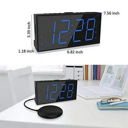 OnLyee Loud Alarm Clock for Heavy Sleepers