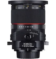 Rokinon Tilt-Shift 24mm f/3.5 ED AS UMC Lens for Canon