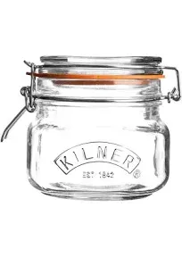 Kilner Clip Top Square Jar