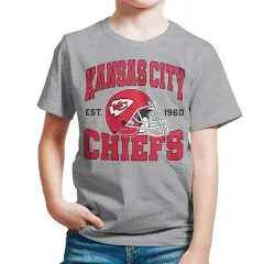 Junk Food Clothing x NFL Team Helmet Kids Short Sleeve Fan Shirt