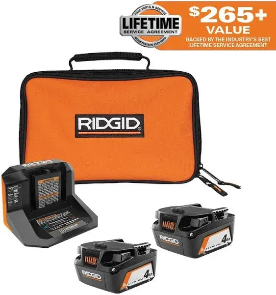 Ridgid 18V Lithium-Ion Charger