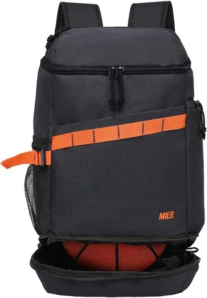 Basketball Backpack Sports Bag with Ball Compartment Unisex