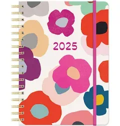 Orange Circle Studio Summer Poppies Tri-Tab Planner