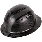 Klein 60514 Carbon Fiber Full Brim Hard Hat with Headlamp Spartan