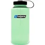 Nalgene Sustain Wide Mouth 32oz Bottle Glow Green