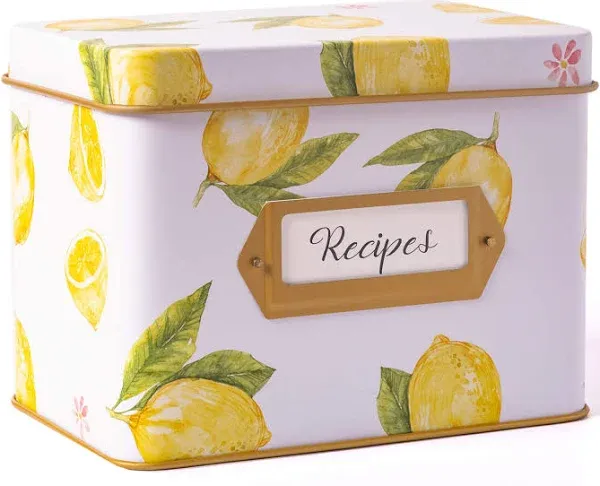 HEART & BERRY Lemon Recipe Box