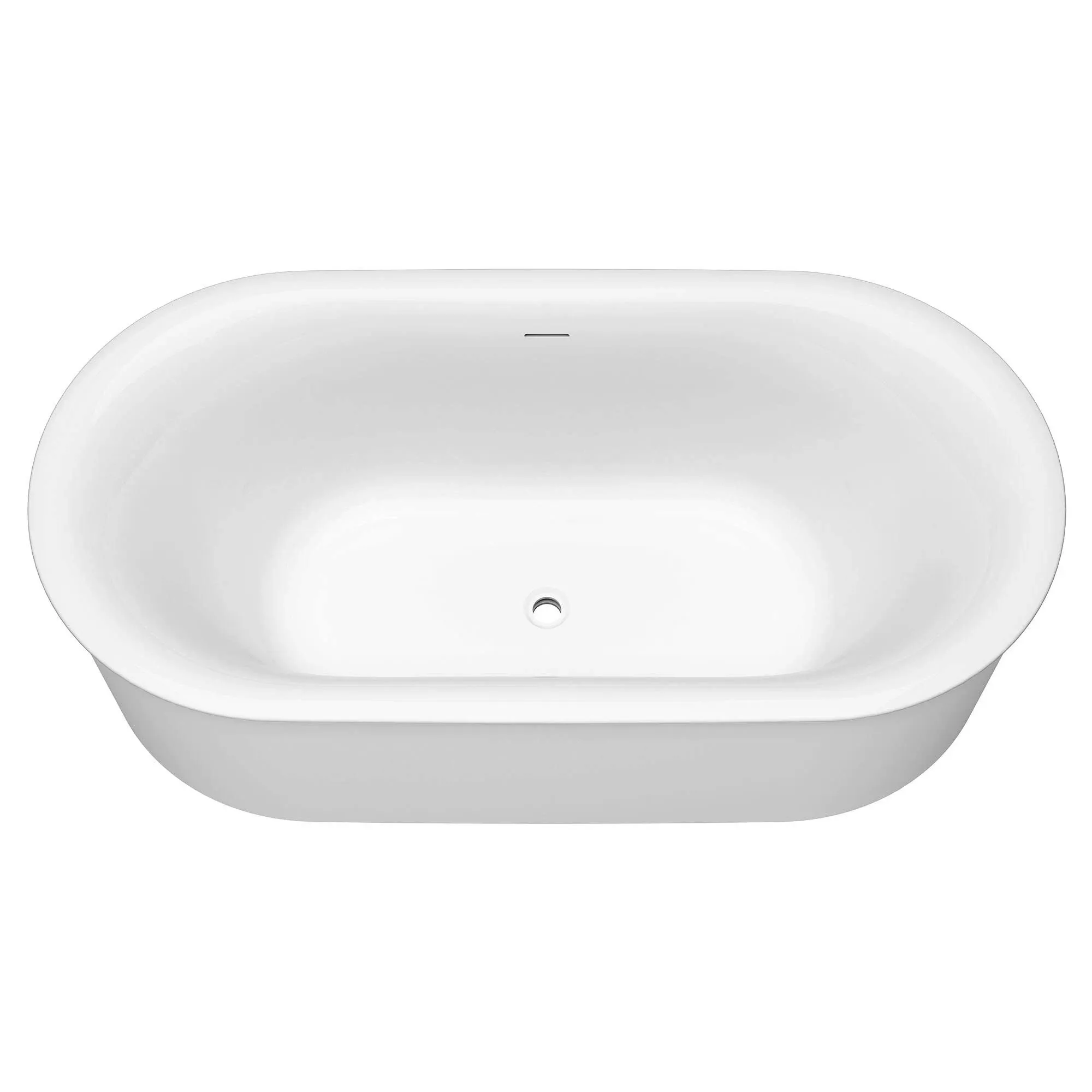 American Standard 2549004.020 Studio S Freestanding Bathtub, White