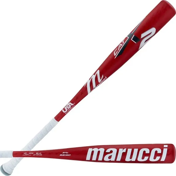 Marucci CATX2 Senior League Bat, 2 5/8" Barrel, -5, -8, -11 Drop, USA Baseball, Balanced