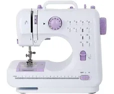 Electric Sewing Machine Portable Crafting Mending Machine 12 Built-In Stitches