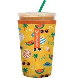 Sok it JavaSok Multicolored Beach Day Beverage Koozie