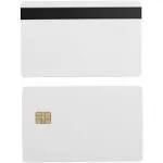 SLE4442 Chip Cards w/HiCo 2 Track Mag Stripe - 100 Pack