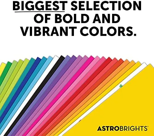 Astrobrights Mega Collection Bright Teal 625 Sheets 24 lb/89 gsm 8.5x11&#034; - 91693