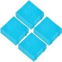 VEVOR Drainage Tiles Interlocking 25 Pack Blue, Outdoor Modular Interlocking Dec