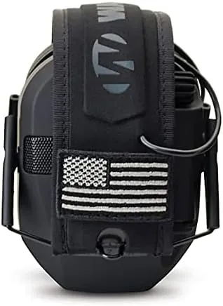 Walker's Razor Slim Electronic Muff - Black Patriot