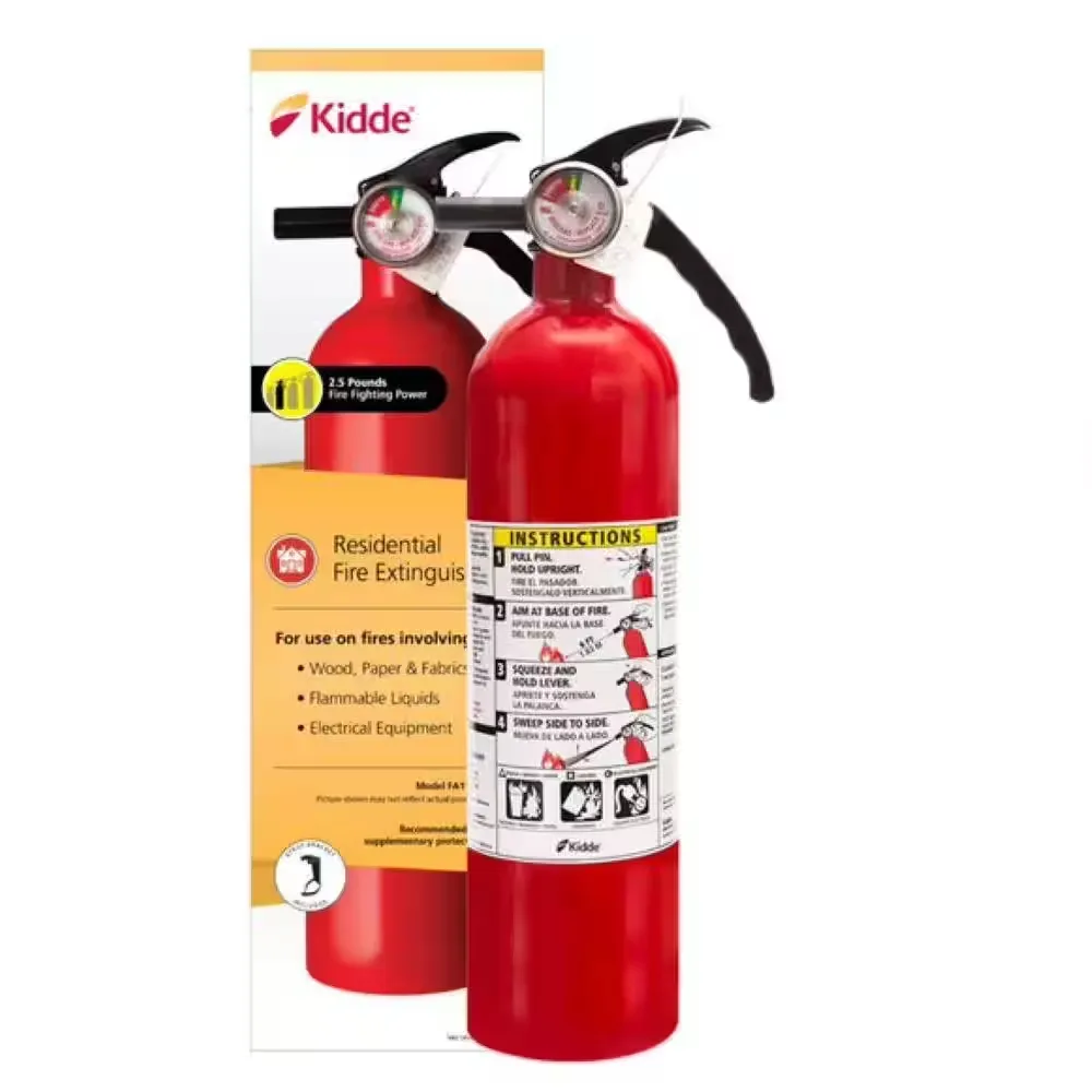 Kidde Full Home Fire Extinguisher 2.5lb 1-A 10-B:C  (408-466142MTL<wbr/>)