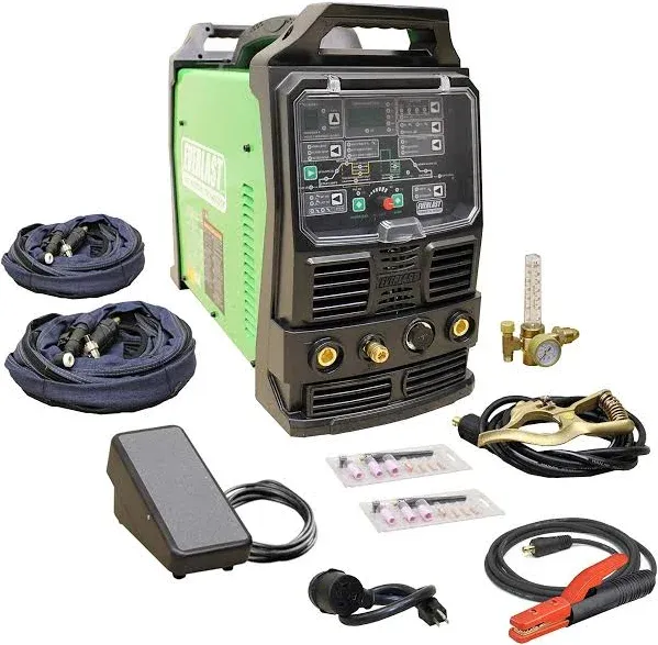 Everlast PowerTIG 255EXT Portable Digital AC/DC TIG Stick Pulse Inverter Welder