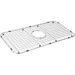 SERENE VALLEY Sink Grid 25.12&#034;W Corrosion Resistant Rack+Basket Stainless Steel