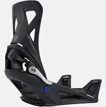 Burton Men's Step On x Re:Flex Snowboard Bindings, Black, M