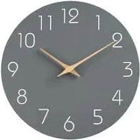 Mosewa Silent Non-Ticking Decorative Wall Clock