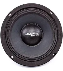 NEW SKAR AUDIO FSX65-8 300-WATT SINGLE 6.5-INCH 8 OHM MID-RANGE LOUDSPEAKER