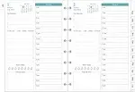 2024-2025 Planner Refills – One Page Per Day, 2024-2025 Daily ＆ Monthly Plann...