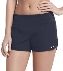 NEW! Nike Essential Women&#x27;s Board Shorts Midnight Navy Size Medium