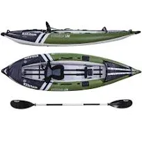 Elkton Outdoors Steelhead Fishing Kayak Inflatable Touring Angler Person