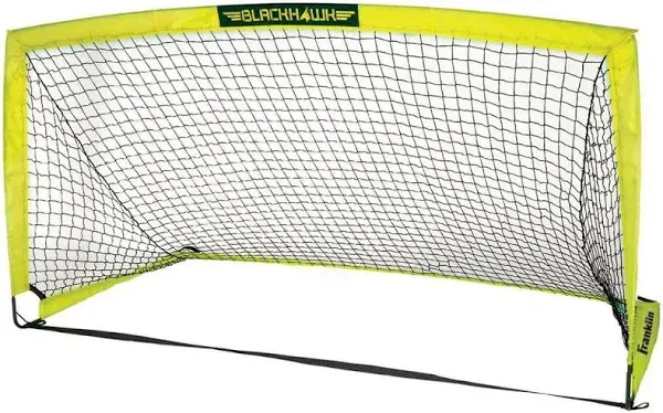 Franklin Sports Blackhawk Backyard Soccer Goal - Portable Kids Soccer Net