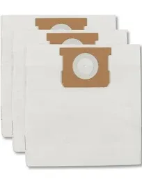 Shop-Vac 9066133 Vacuum Bags,Non-Reusa<wbr/>ble,Dry,Paper,<wbr/>Pk3