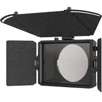 SmallRig Mini Matte Box Pro for Mirrorless DSLR Cameras w/ 4 x 5.65 Filt -3680