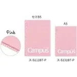 Kokuyo Campus Soft Ring B5 Notebook- Pink