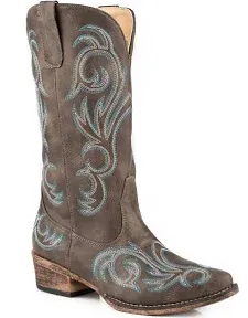 Roper Women's Pink Riley Western Cowboy Boots