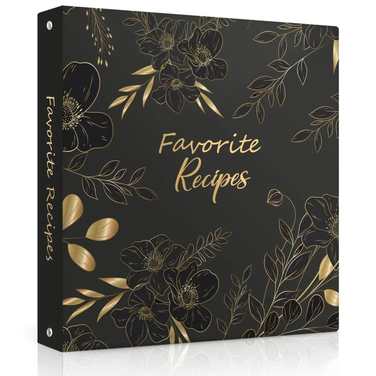 Recipe Binder 8.5x11 3 Ring Recipe Book to Write in Your Own Recipes Recipe O...