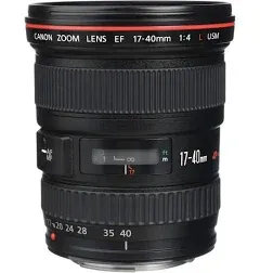 Canon EF 17-40mm f4 L USM lens