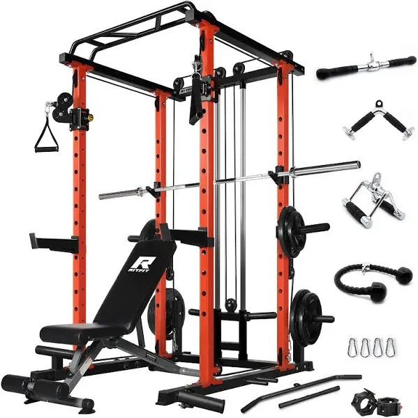 RitFit PPC03 Power Cage Home Gym Package