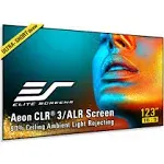 Elite Screens Aeon Clr 3 AR123H-CLR3 123" Fixed Frame Projection Screen - 16:9