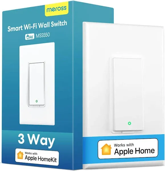 3 Way Smart Switch Meross Smart Light Switch Supports