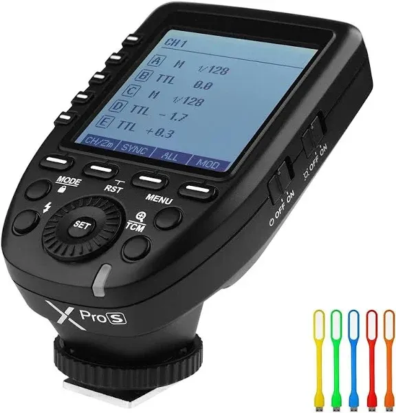 Godox Xpro-S TTL 2.4G HHS Wireless Transmitter Trigger F Sony Camera Photo