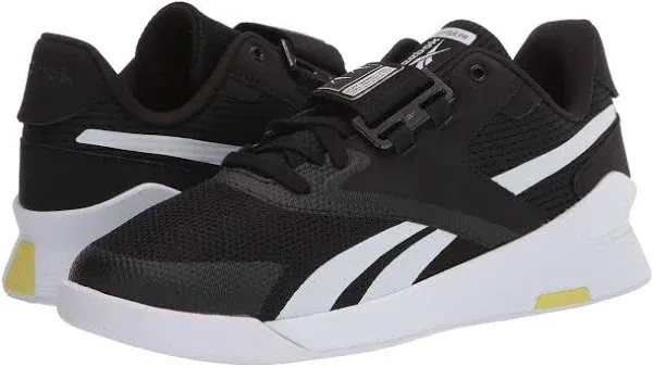 Reebok Lifter PR II FU9444 Mens Black Canvas Athletic Weightlifting Shoes