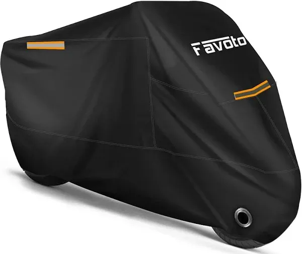 Favoto Motorcycle Cover All Season Universal Weather Premium  Assorted Sizes 