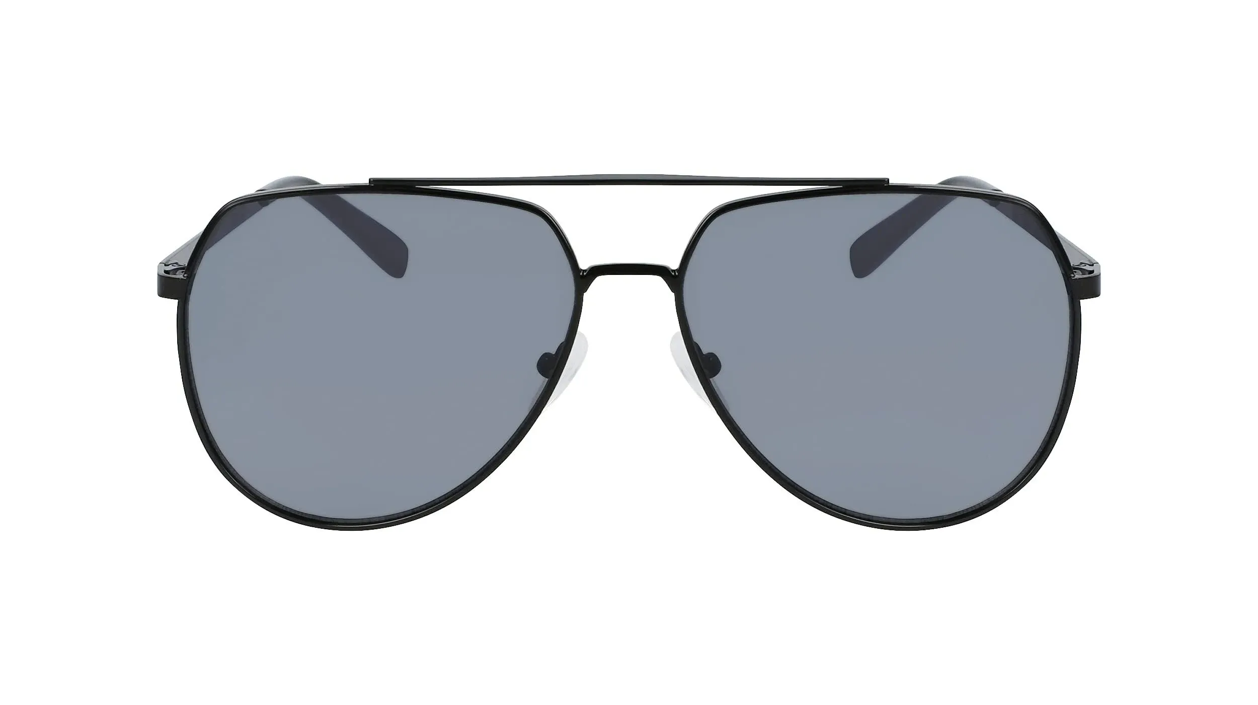 Calvin Klein Sunglasses CK20124S 001 Shiny Black Solid Smoke