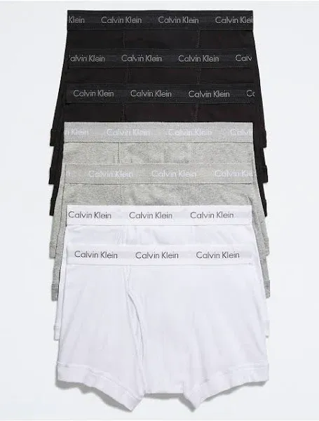 Calvin Klein Men's Cotton Classics 7-Pack Trunk