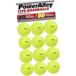 Heater [12 Pack] Sports PowerAlley 80 MPH Lite Balls & Trend Sports Sandlot 40 MPH Lite Balls Sports & Trend Sports Pitching Machines