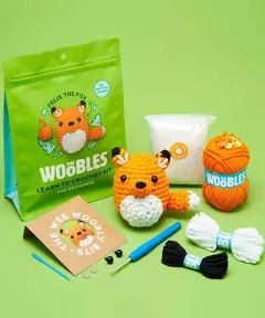 Woobles Crochet Kit Felix The Fox