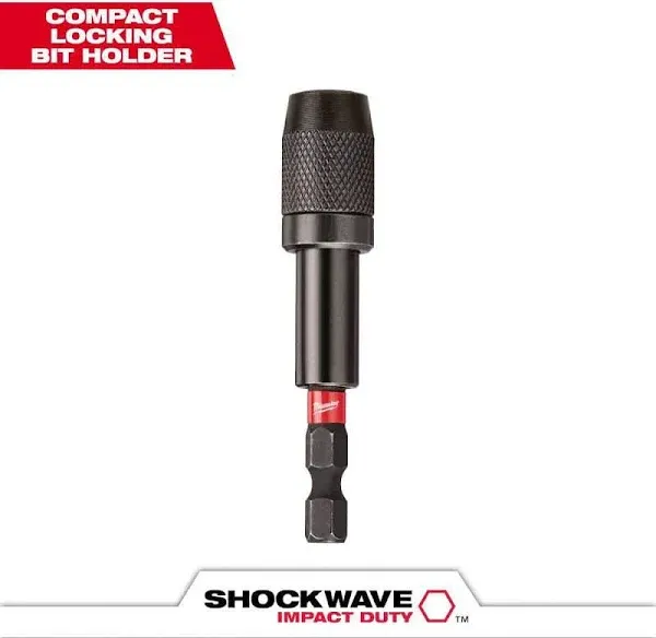 SHOCKWAVE 2-7/8&#034; IMP LOCK 1/4&#034; HEX BIT HOLDER MLW48-32-4531 Brand New!